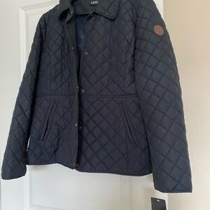 Diamond-Quilted Jacket by Lauren Ralph